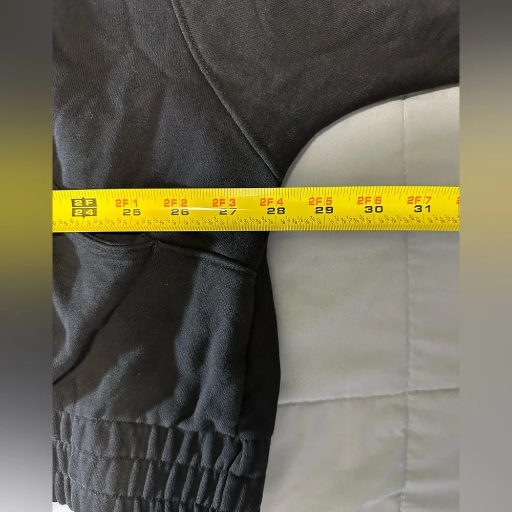 NIKE Air Women's 3X Hooded Sweatshirt Full Zip Black Fleece Hoodie DM1771-010 - Picture 6 of 10